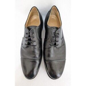 Studio Belvedere Shoes Mens Duke Dress Oxford Black Leather Lace Up 11.5D